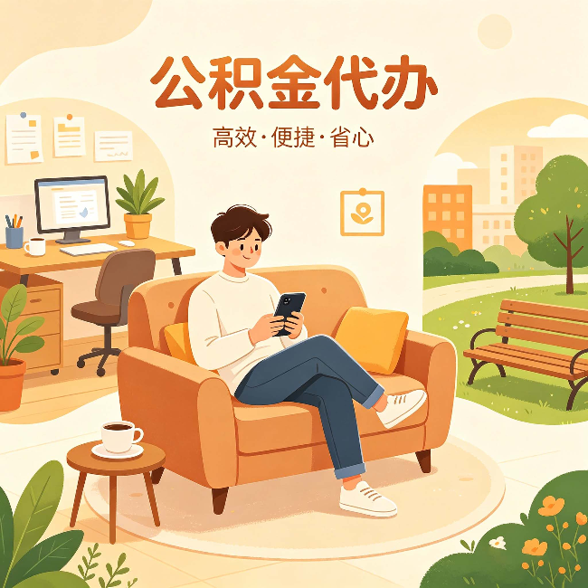 重庆公积金代办:找人办不是懒,是算清了这笔账
